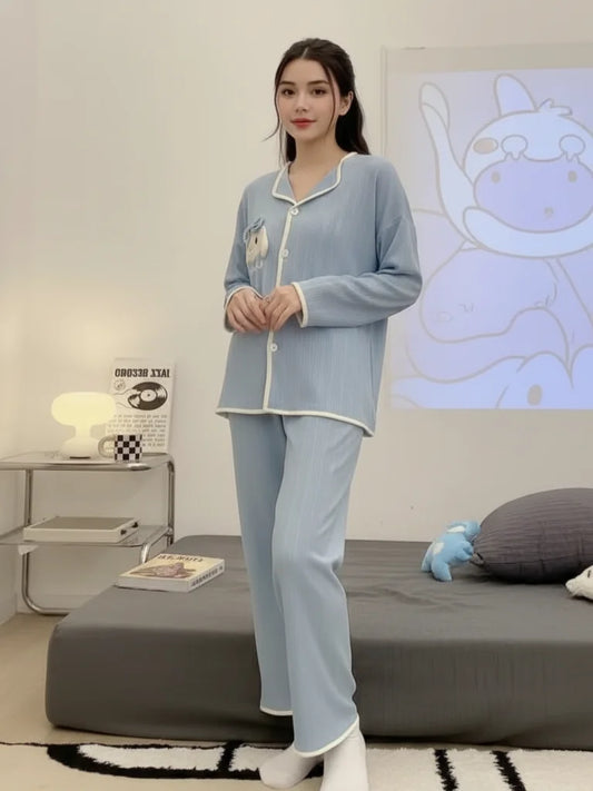 Blue Rabbit Loose Nightdress