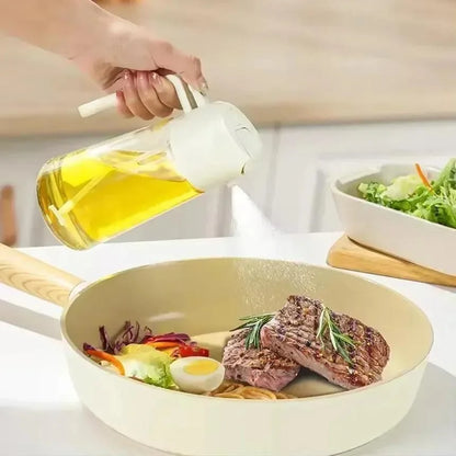 2-in-1 Oil Dispenser and Spray Bottle