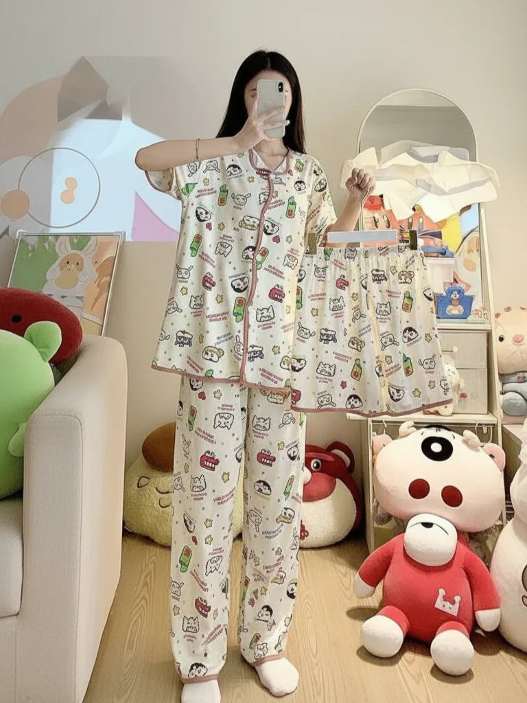 3pc Cardigan Pixel Xiaoxin