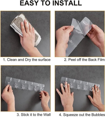Adhesive Wall Hooks