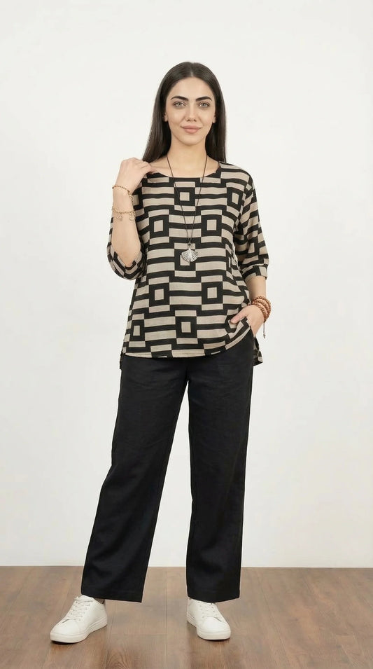 Cropped Oversized T-Shirt