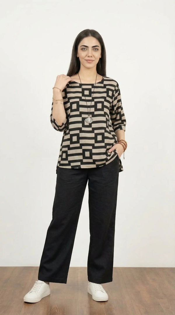 Cropped Oversized T-Shirt