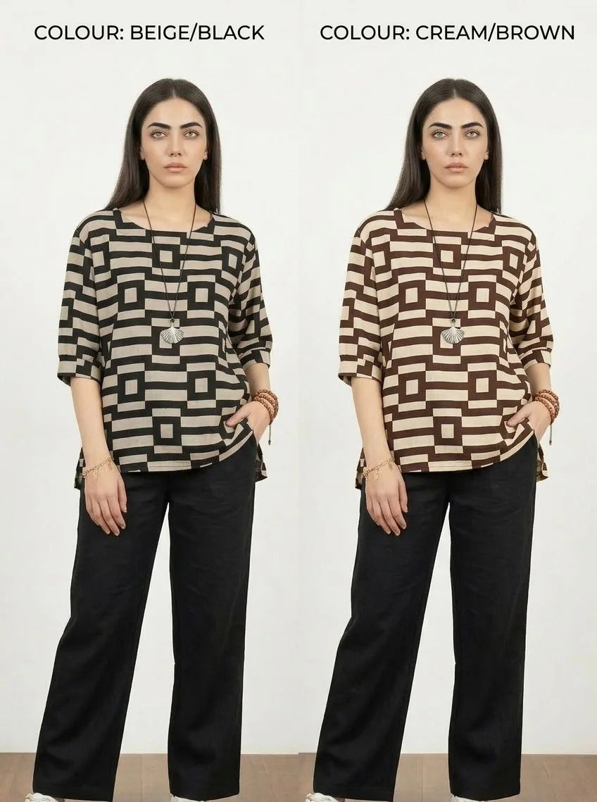 Cropped Oversized T-Shirt