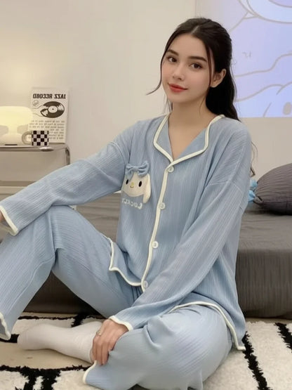 Blue Rabbit Loose Nightdress