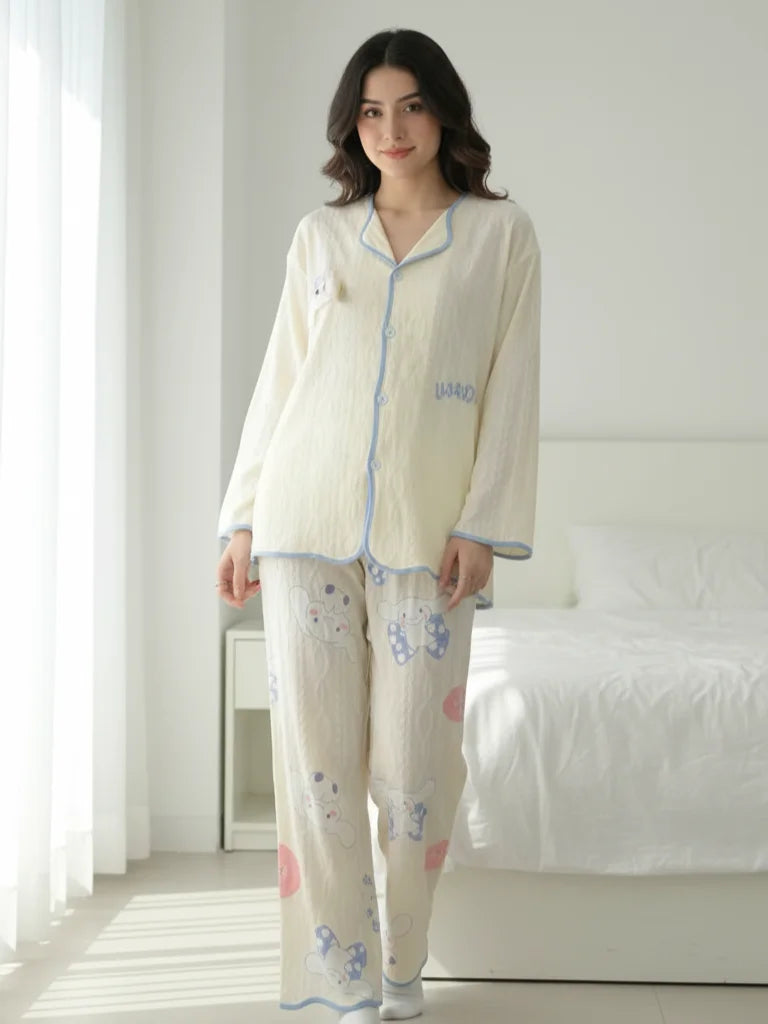 Cinnamon Dog Loose Nightdress