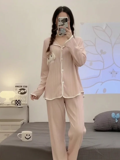 Powder Rabbit Loose Nightdress