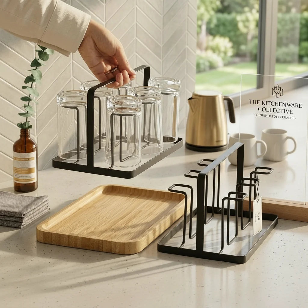 Glass Organiser | Holds 6 Glasses